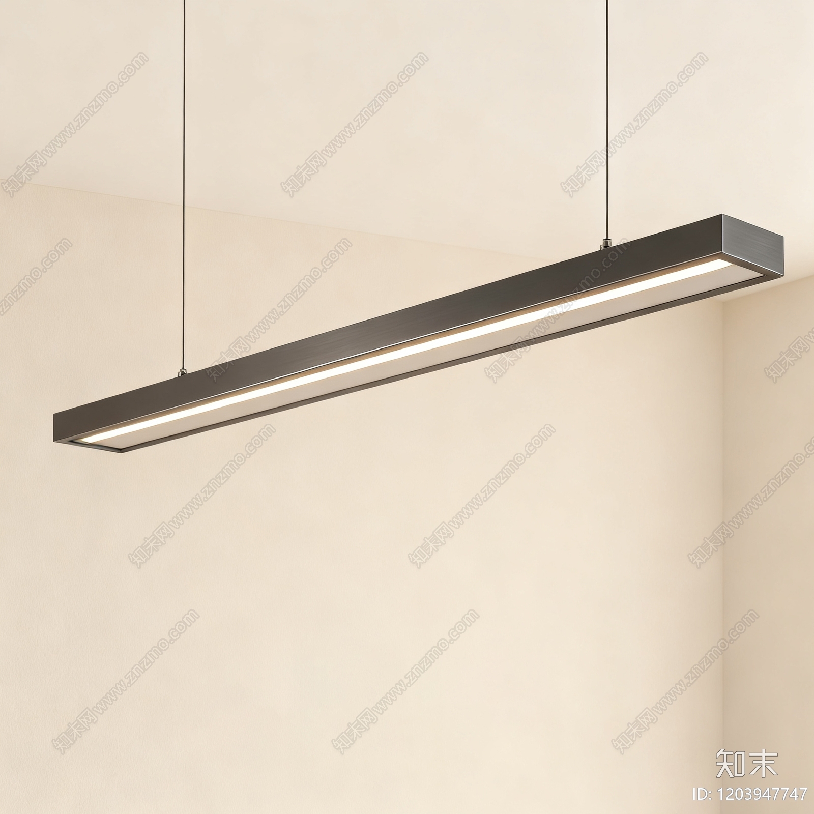 现代简约吊灯3D模型下载【ID:1203947747】