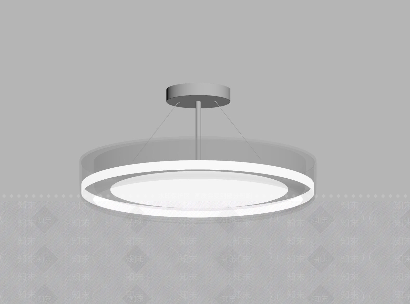 现代简约吊灯SU模型下载【ID:1203995190】