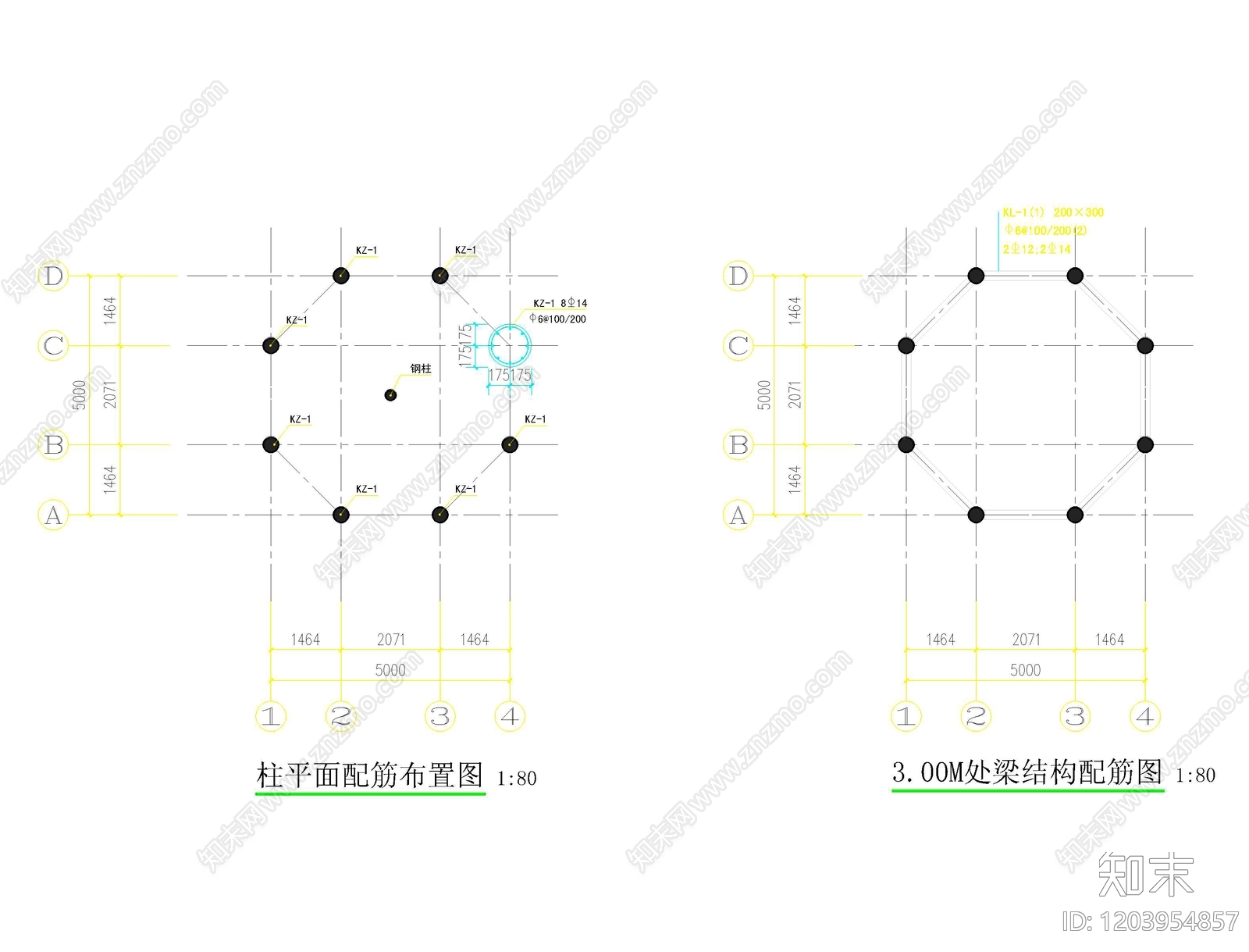 仿古建筑cad施工图下载【ID:1203954857】