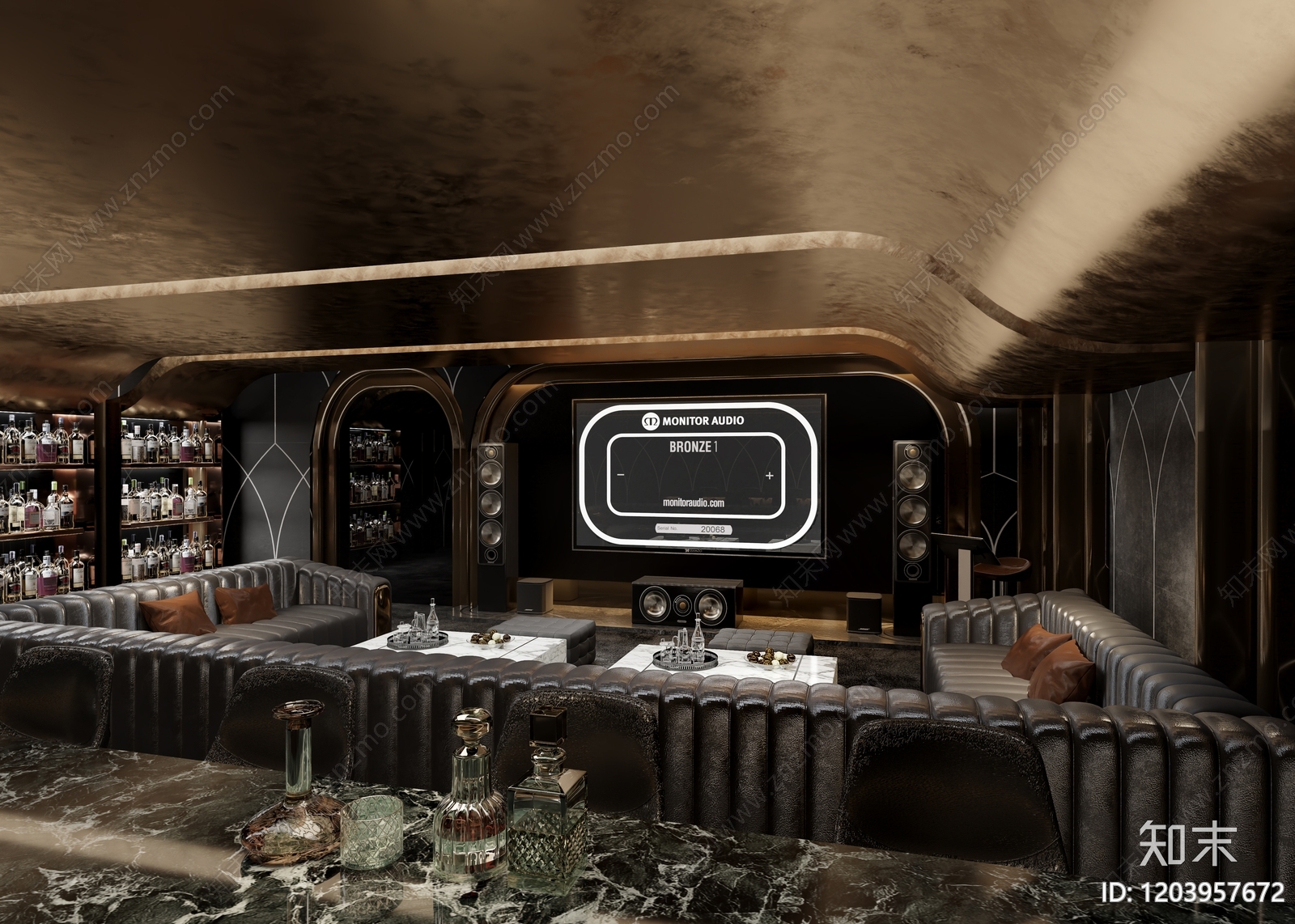 美式现代KTV3D模型下载【ID:1203957672】