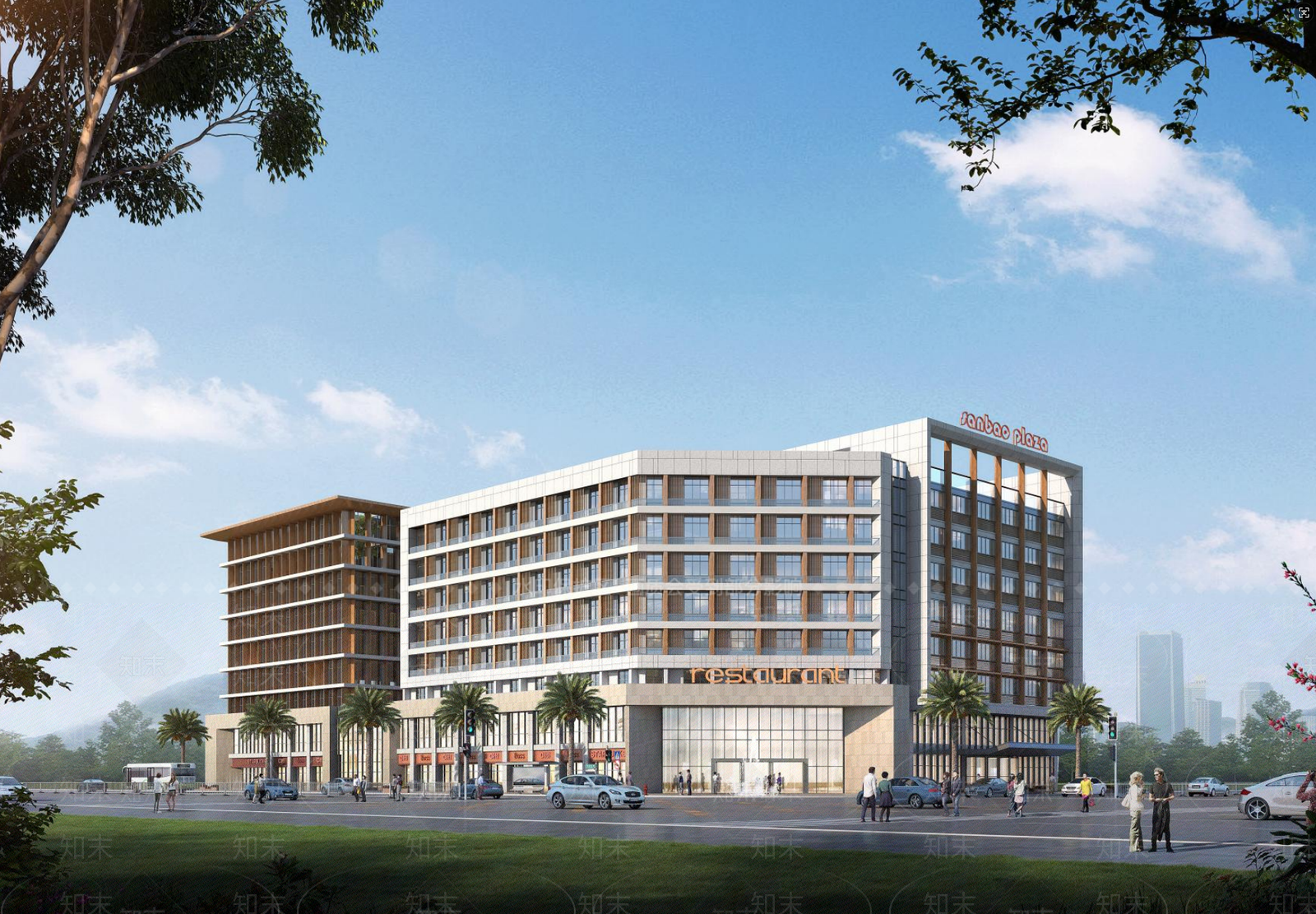 现代其他公共建筑SU模型下载【ID:1203970297】