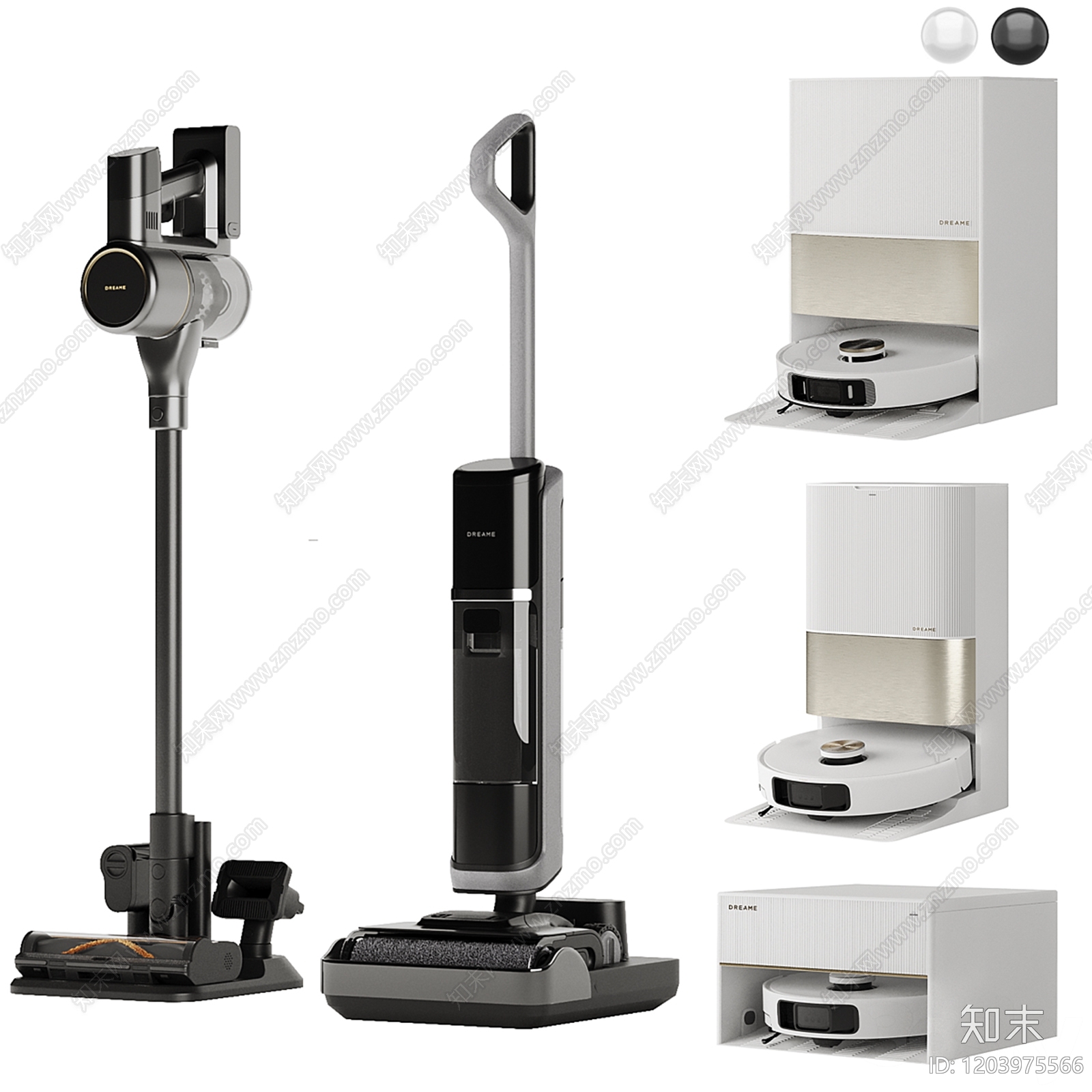 扫地机器人3D模型下载【ID:1203975566】