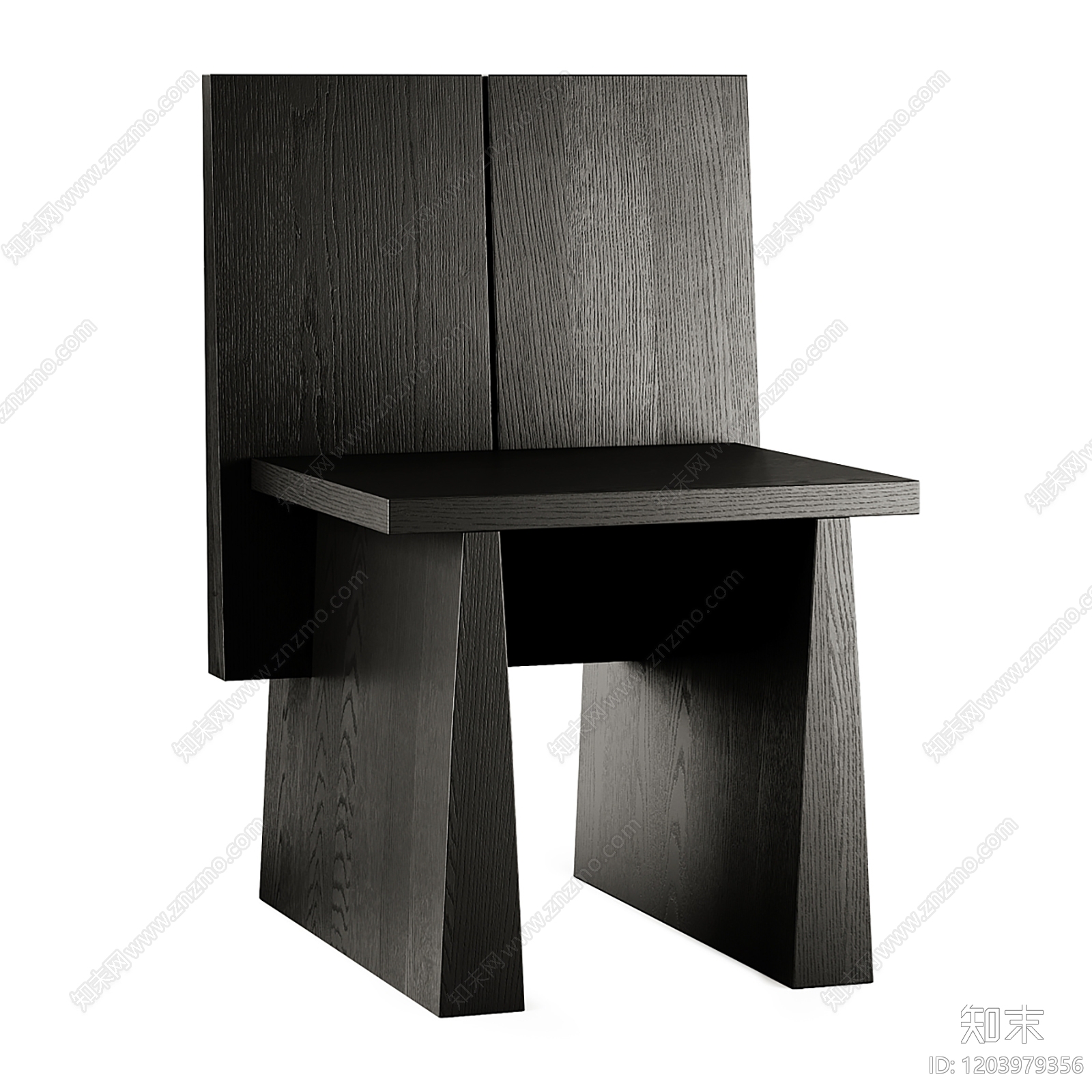 侘寂其他椅子3D模型下载【ID:1203979356】