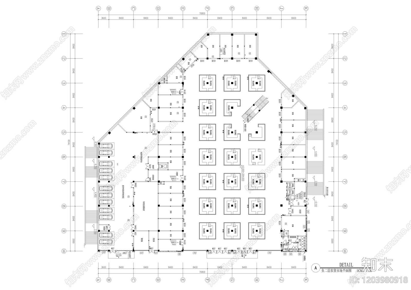 工装平面图施工图下载【ID:1203980918】