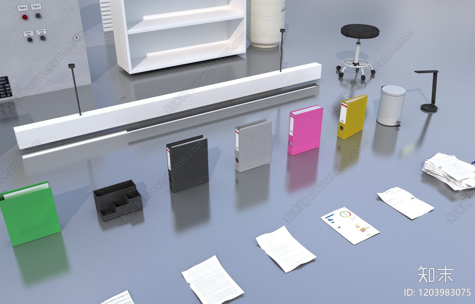 公用器材3D模型下载【ID:1203983075】