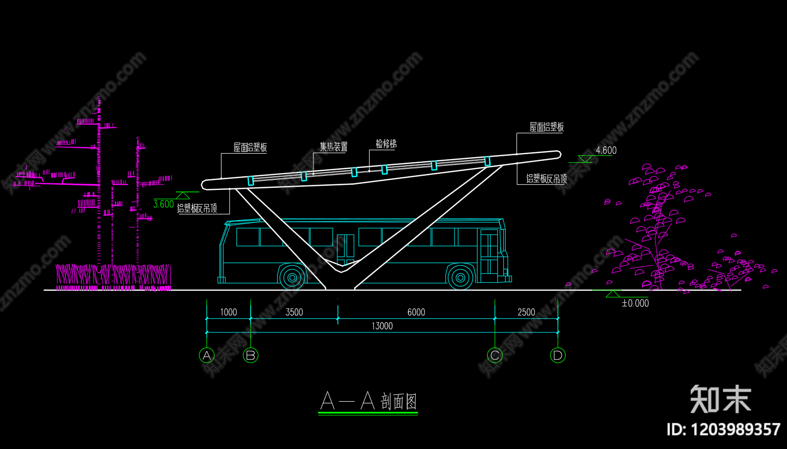钢结构cad施工图下载【ID:1203989357】