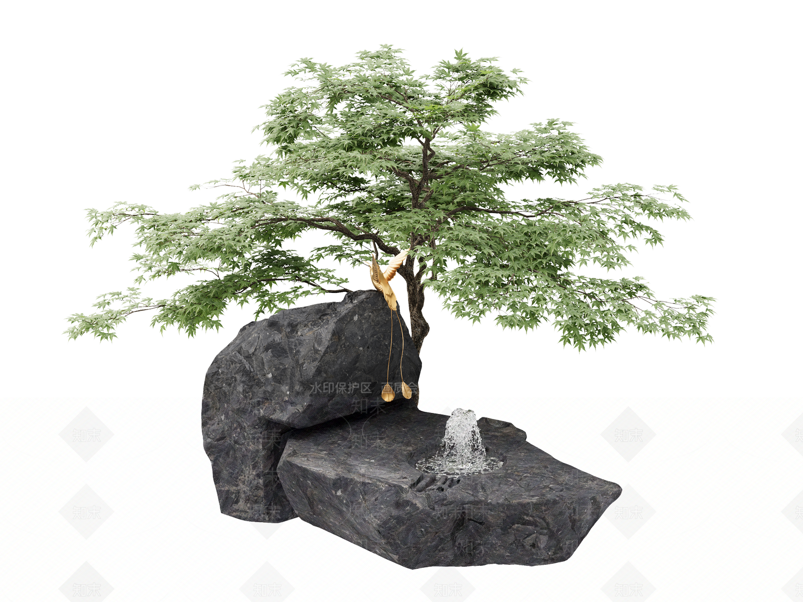 现代石头3D模型下载【ID:1204058549】