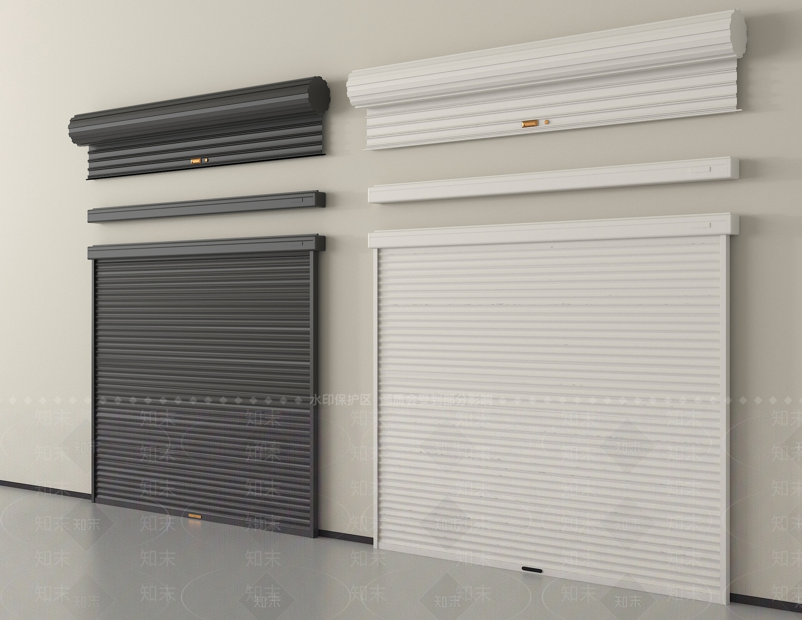 卷帘门3D模型下载【ID:1203999851】