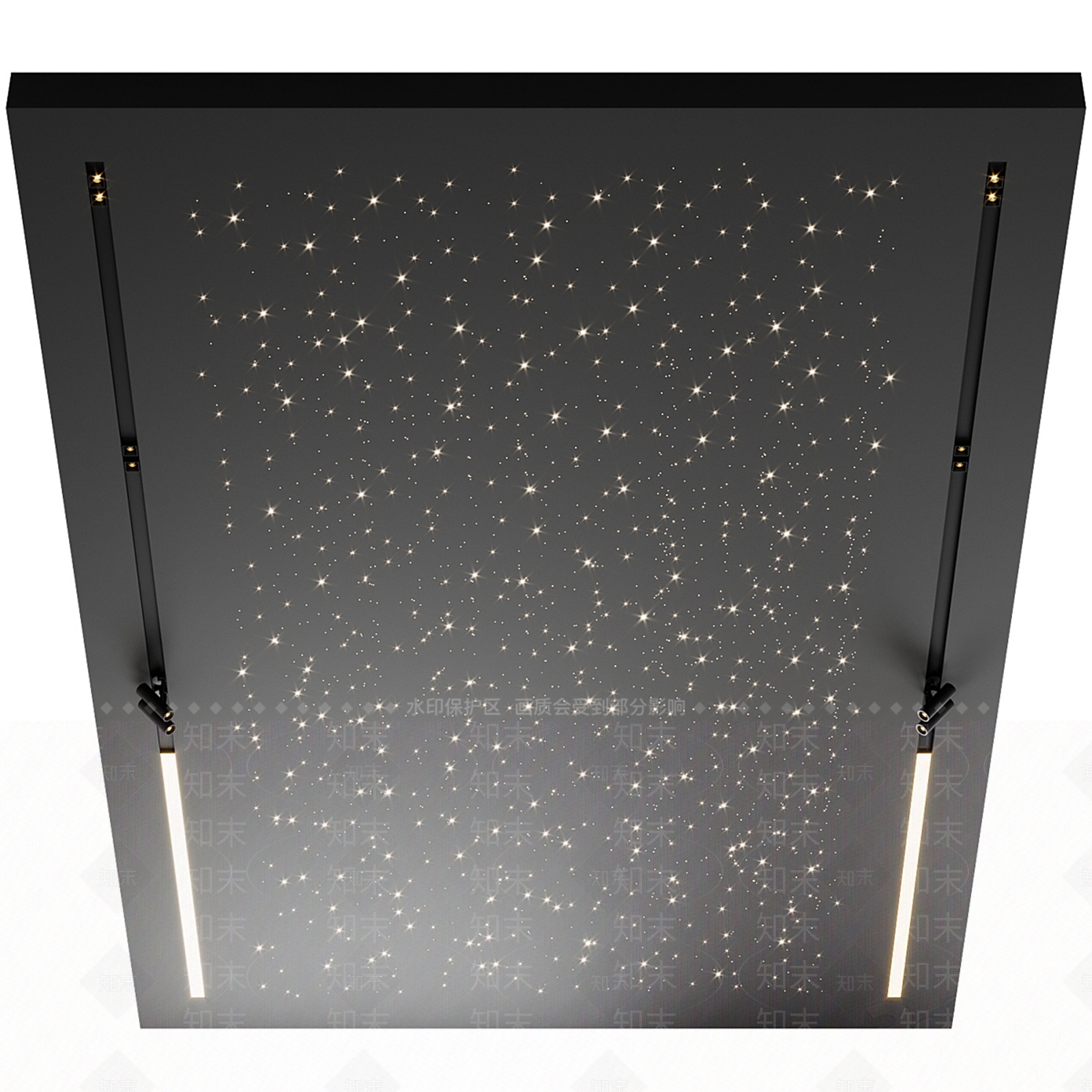 现代吊顶3D模型下载【ID:1204007767】