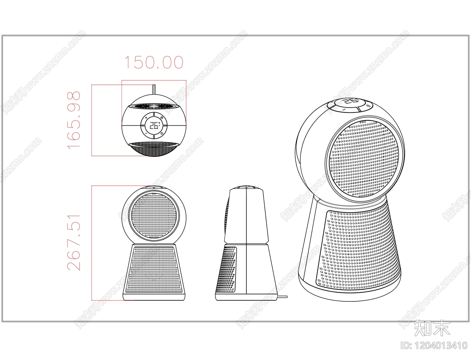现代电器施工图下载【ID:1204013410】