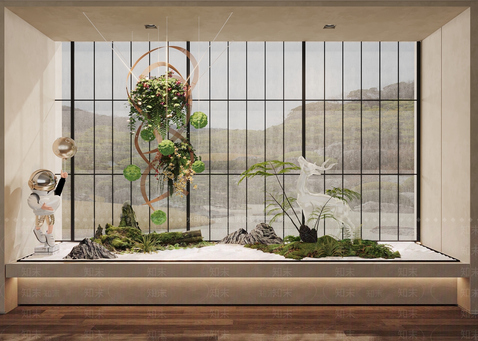 植物堆3D模型下载【ID:1204015671】