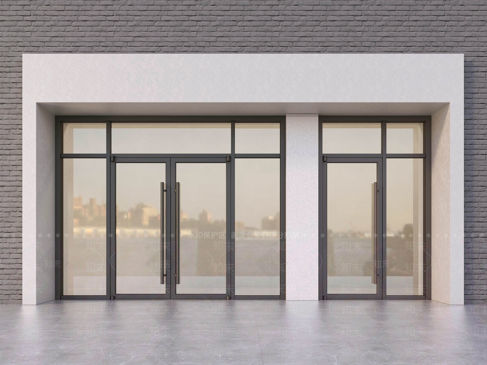 现代双开门3D模型下载【ID:1204017493】