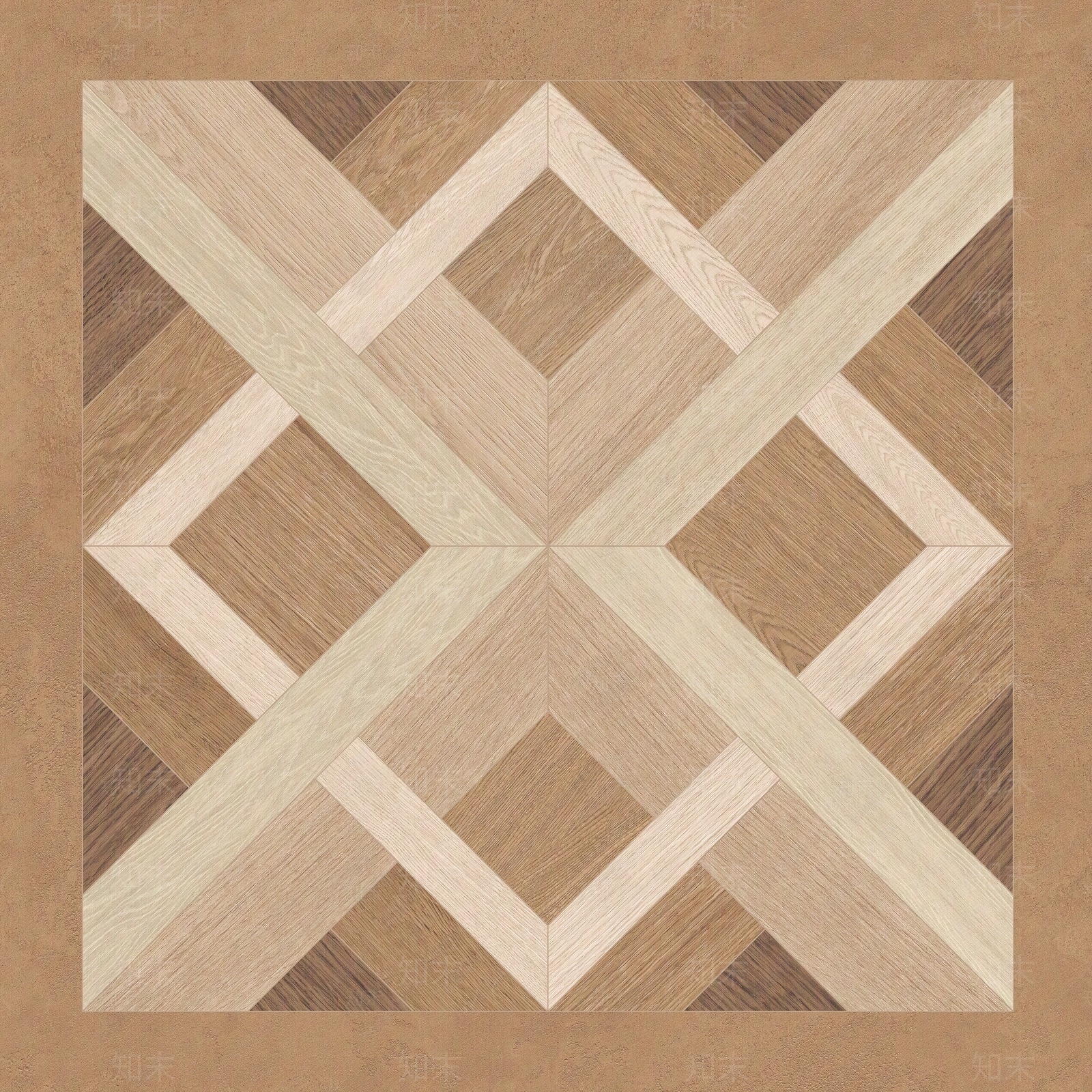 现代新中式拼花木地板贴图下载【ID:1204022697】