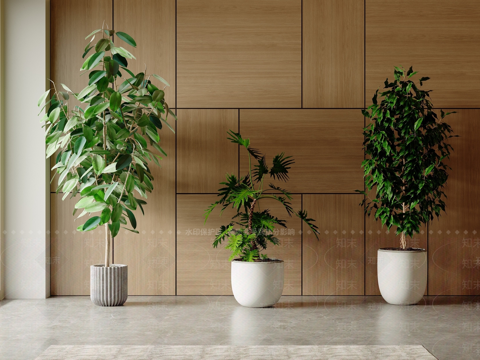 盆栽3D模型下载【ID:1204059703】