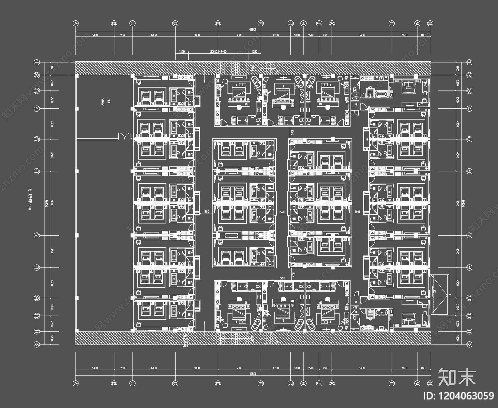 民宿施工图下载【ID:1204063059】
