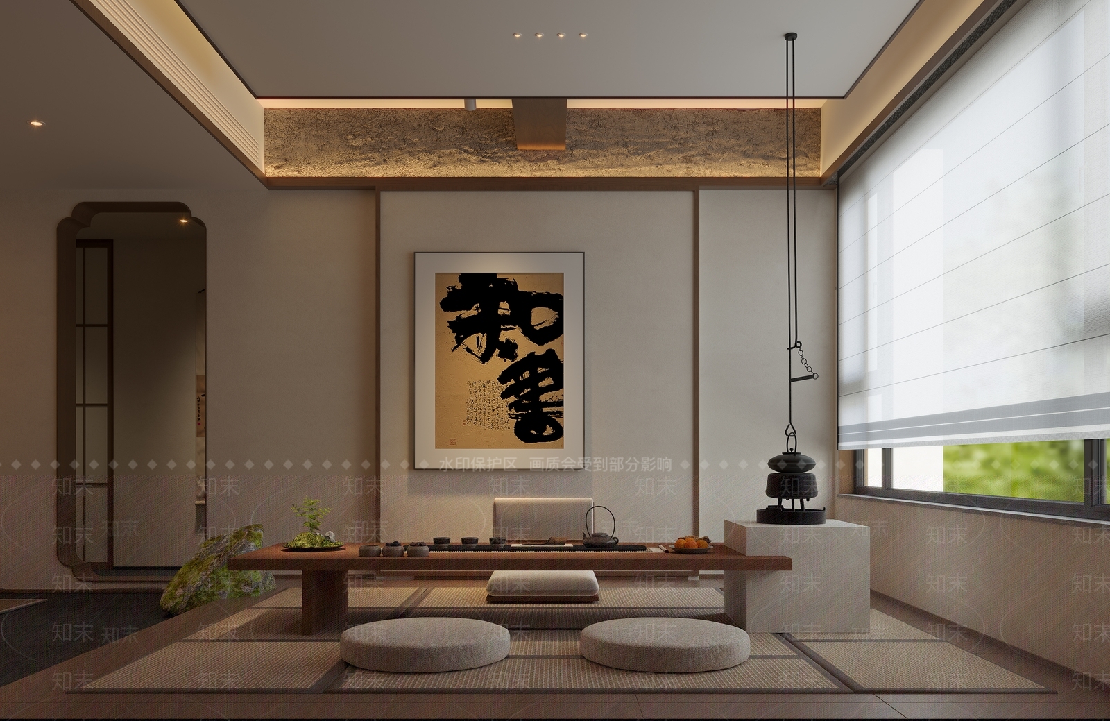 中式新中式茶馆3D模型下载【ID:1204064298】