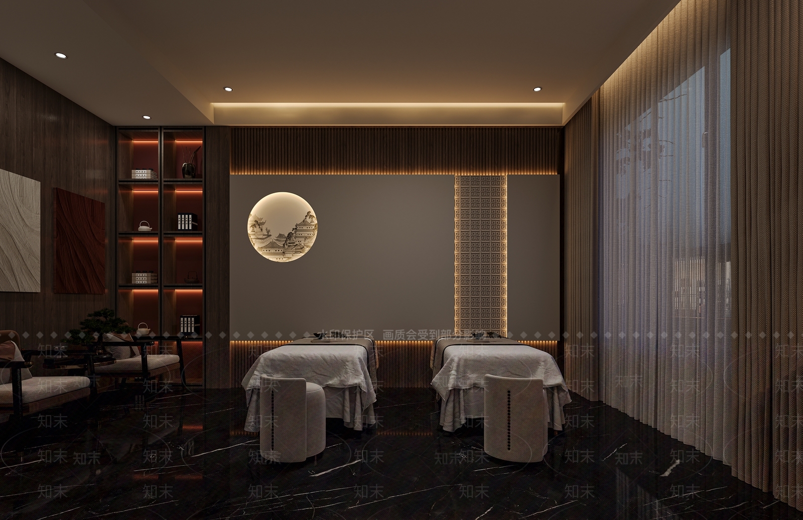 美容院3D模型下载【ID:1204066602】