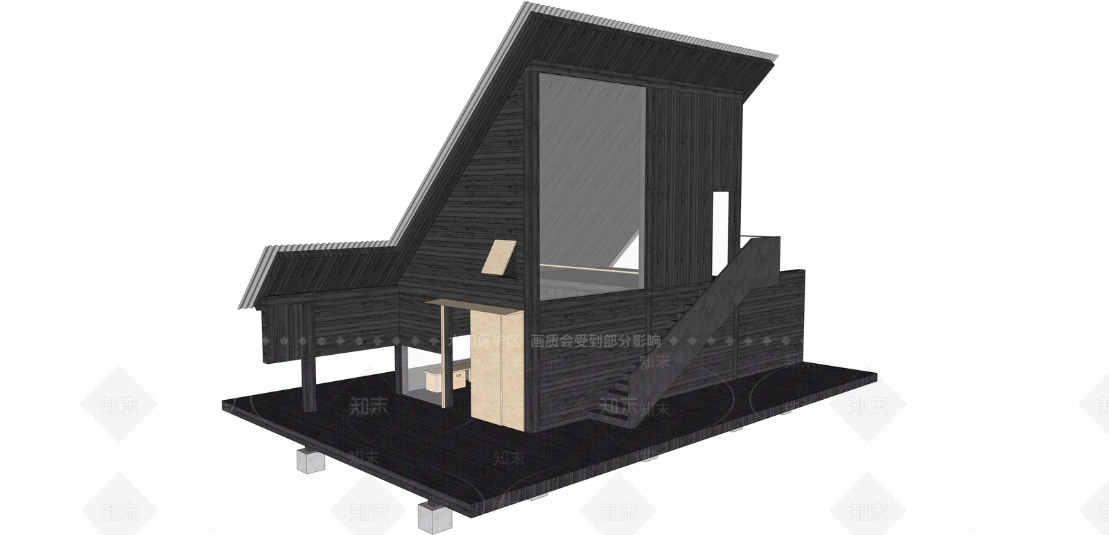 现代其他景观小建筑SU模型下载【ID:1204086932】