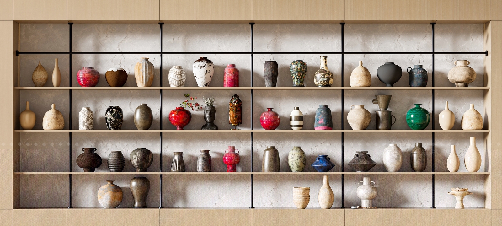 侘寂罐子3D模型下载【ID:1204087965】