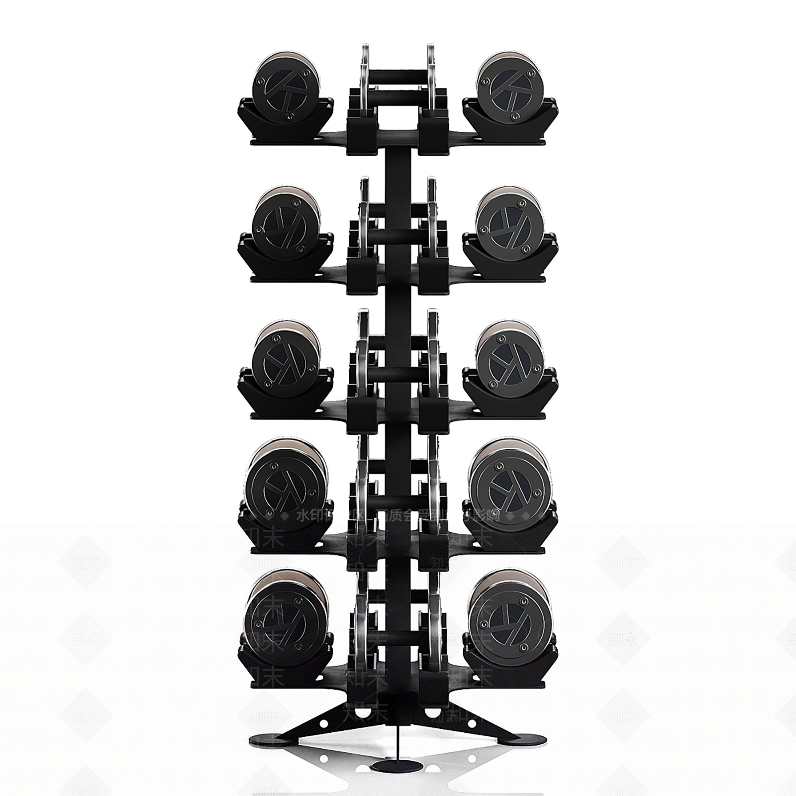 现代健身器材3D模型下载【ID:1204095697】