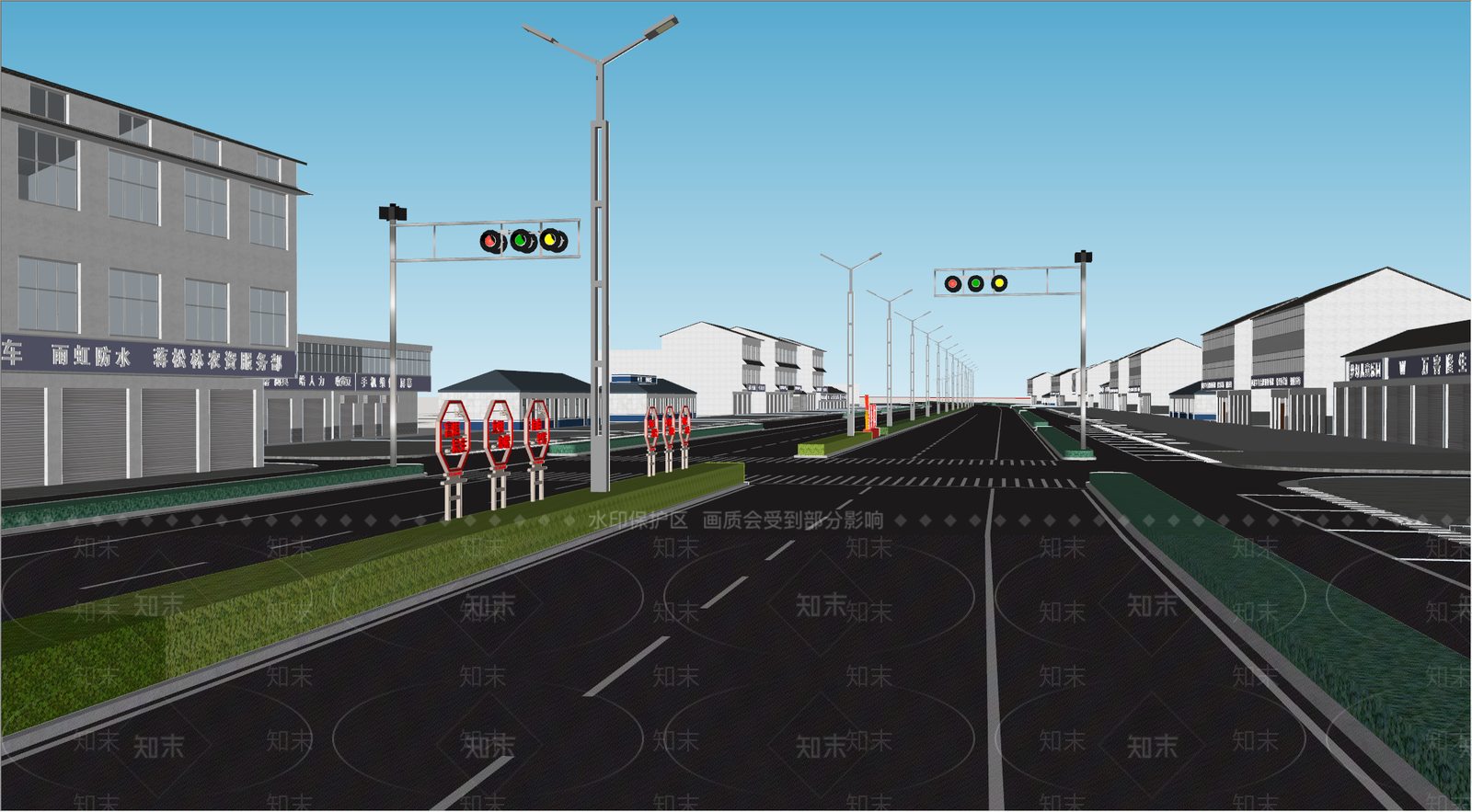 现代新中式其他商业建筑SU模型下载【ID:1204099215】