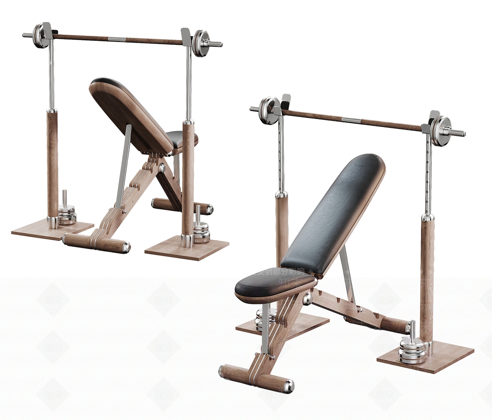 健身器材SU模型下载【ID:1204112745】