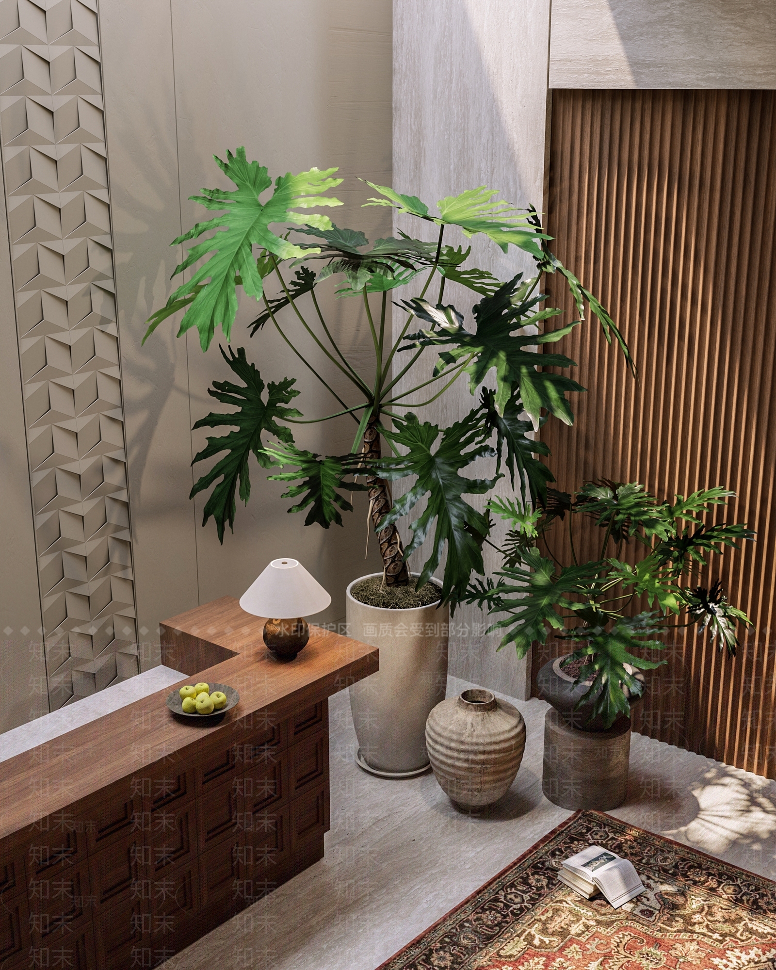 盆栽3D模型下载【ID:1204112727】