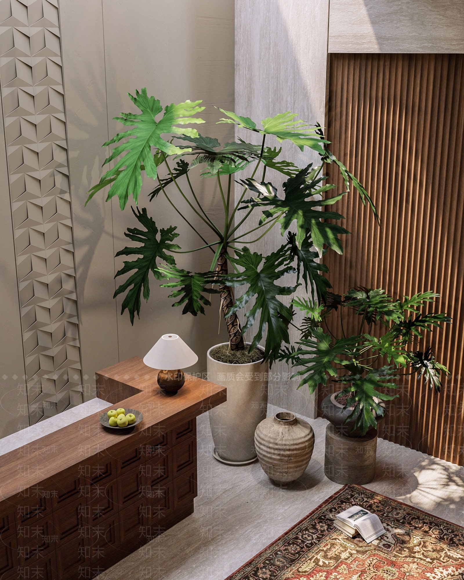 盆栽SU模型下载【ID:1204112824】