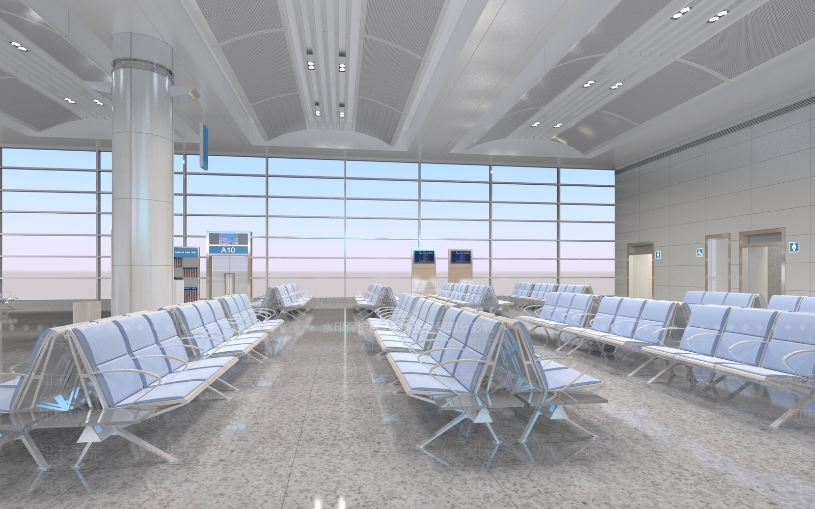 现代其他公共空间3D模型下载【ID:1204120907】
