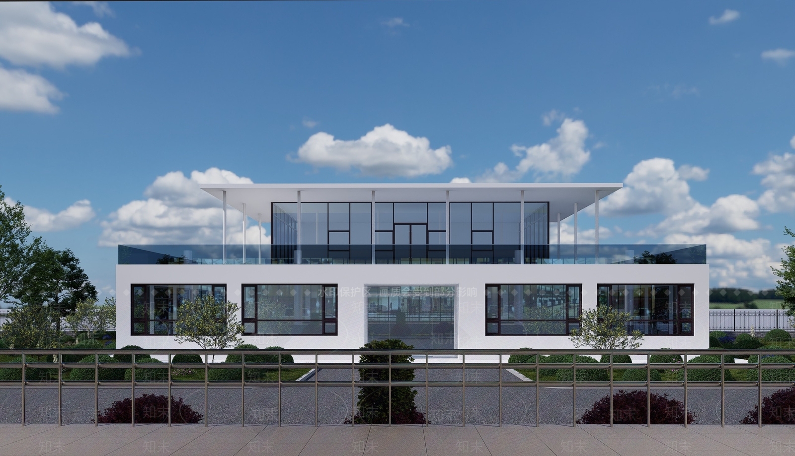 现代小公建SU模型下载【ID:1204179935】