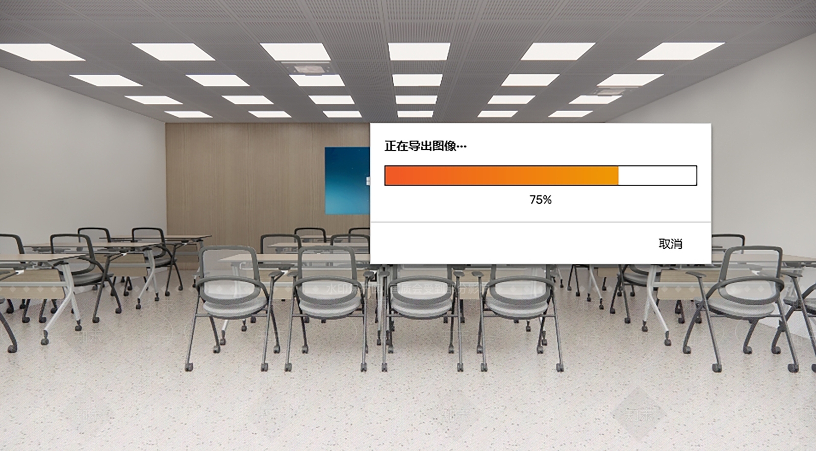 现代医院SU模型下载【ID:1204125718】