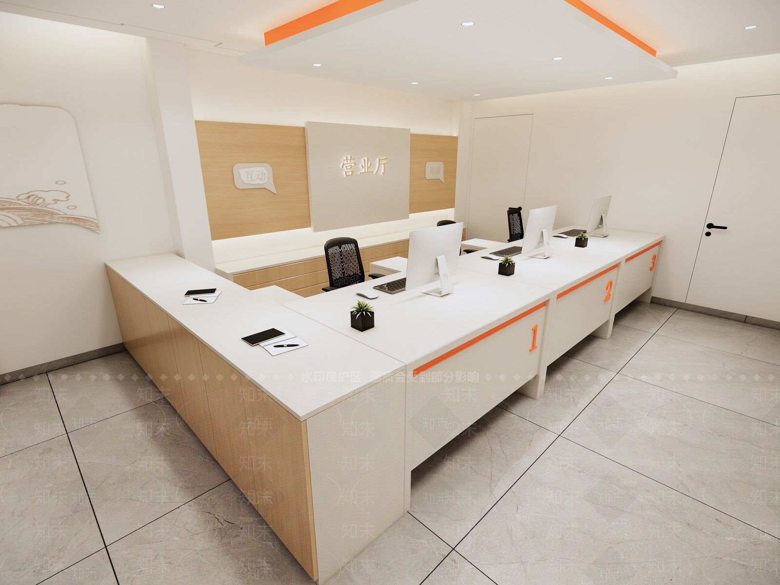 现代数码店SU模型下载【ID:1204131796】