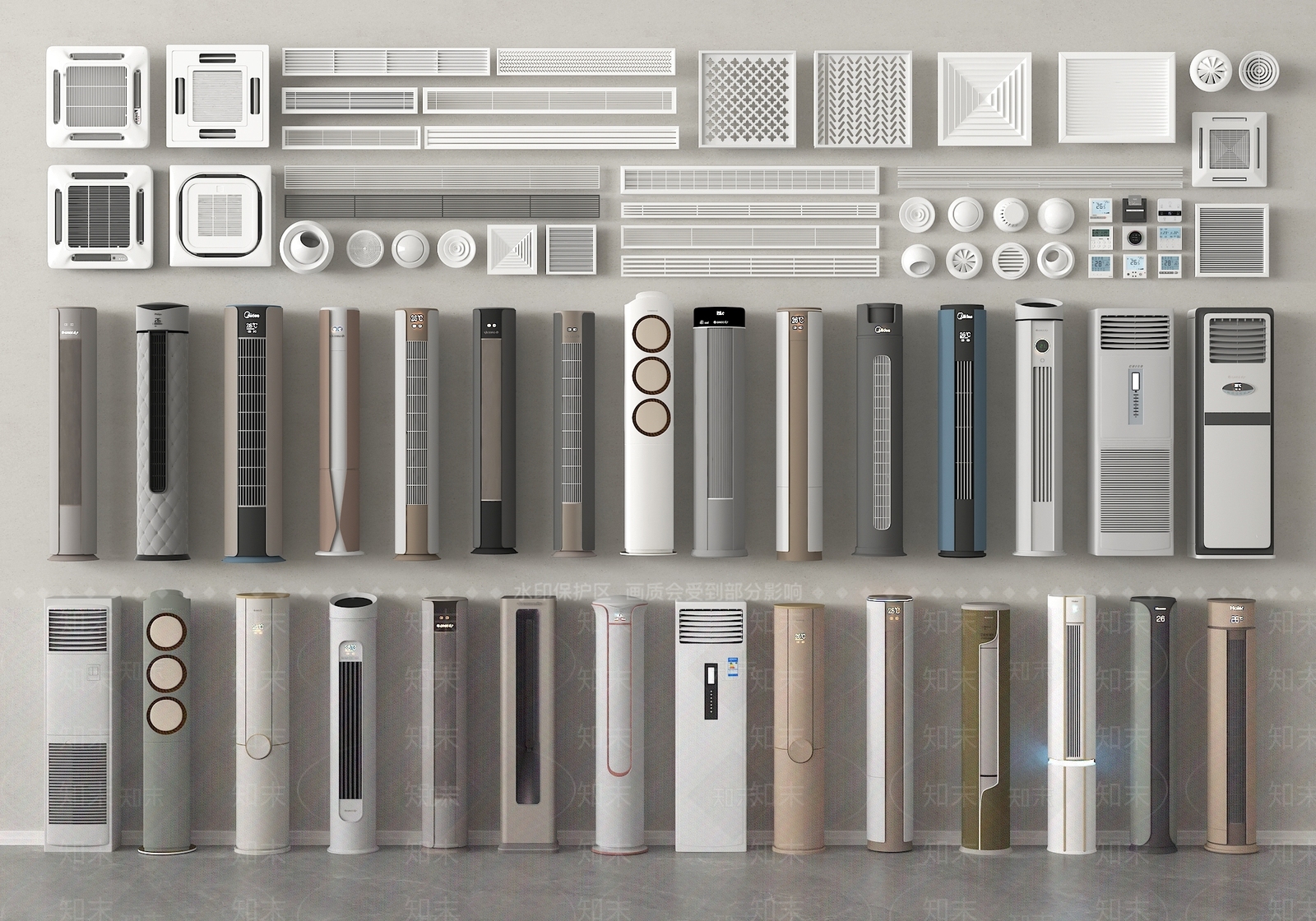 空调SU模型下载【ID:1204146878】