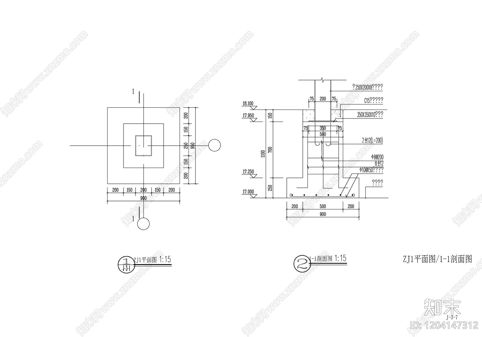 现代亭子cad施工图下载【ID:1204147312】