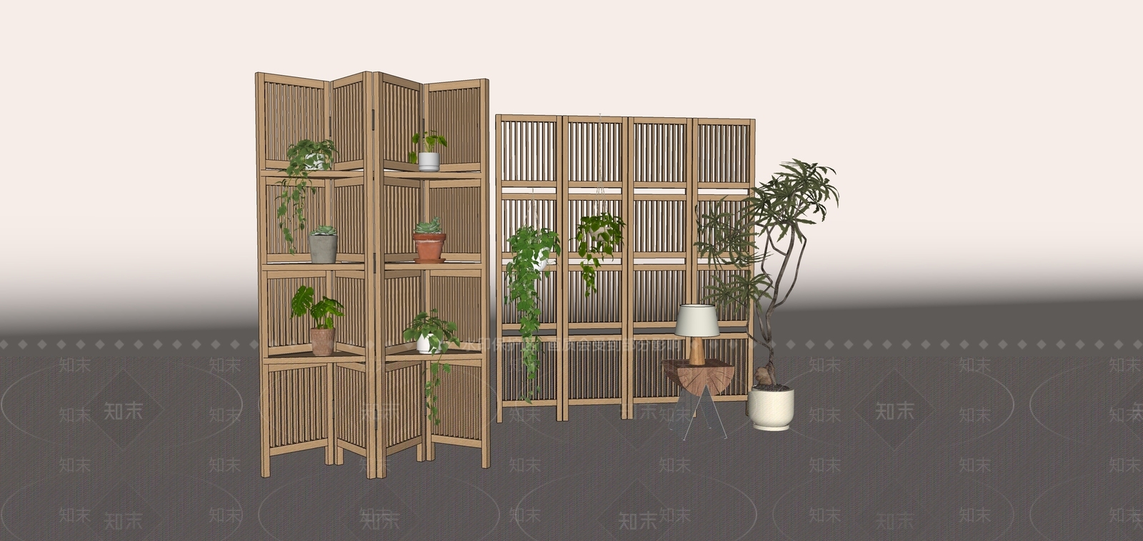 现代艺术装置SU模型下载【ID:1204184418】