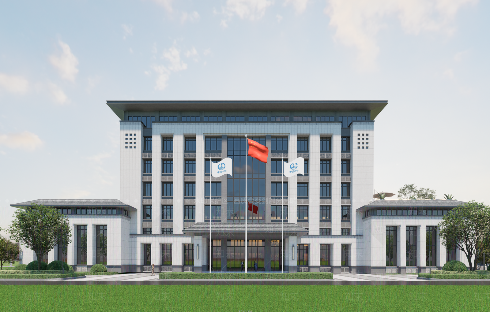现代企业总部SU模型下载【ID:1204198811】