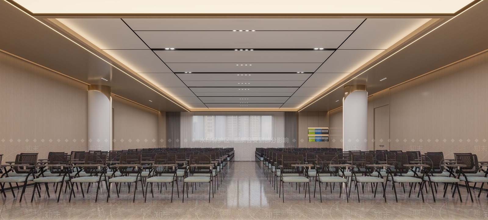 现代会议室3D模型下载【ID:1204195085】