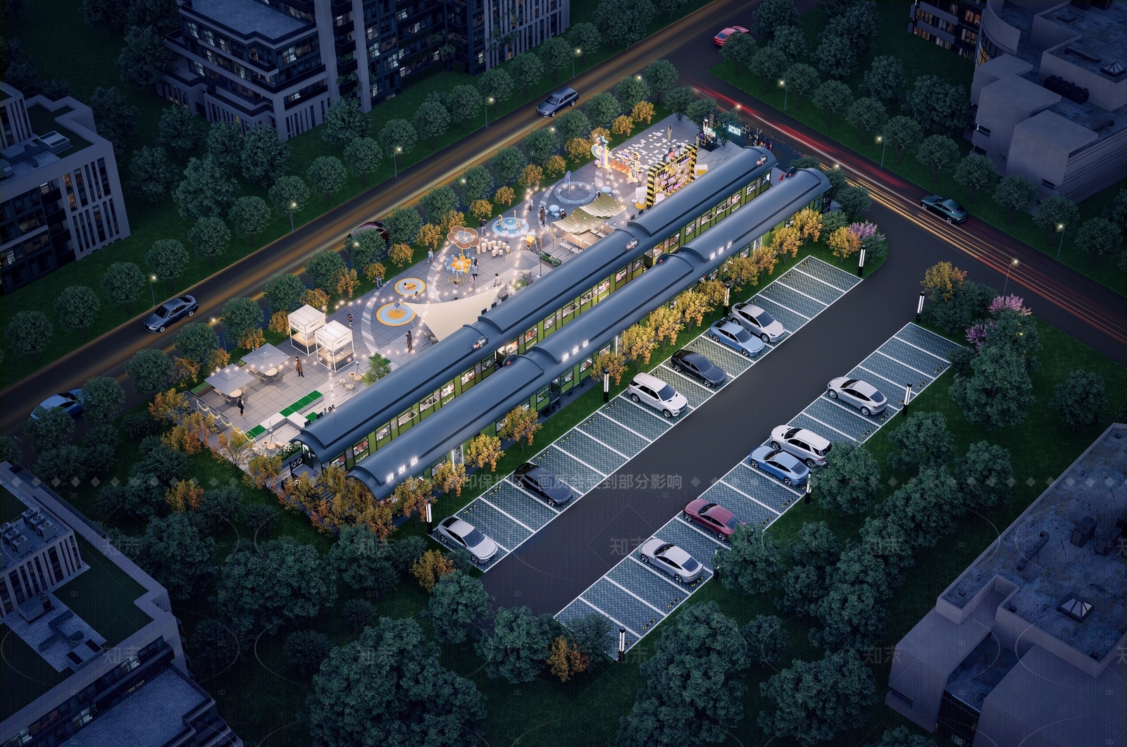 现代其他公共建筑SU模型下载【ID:1205800581】