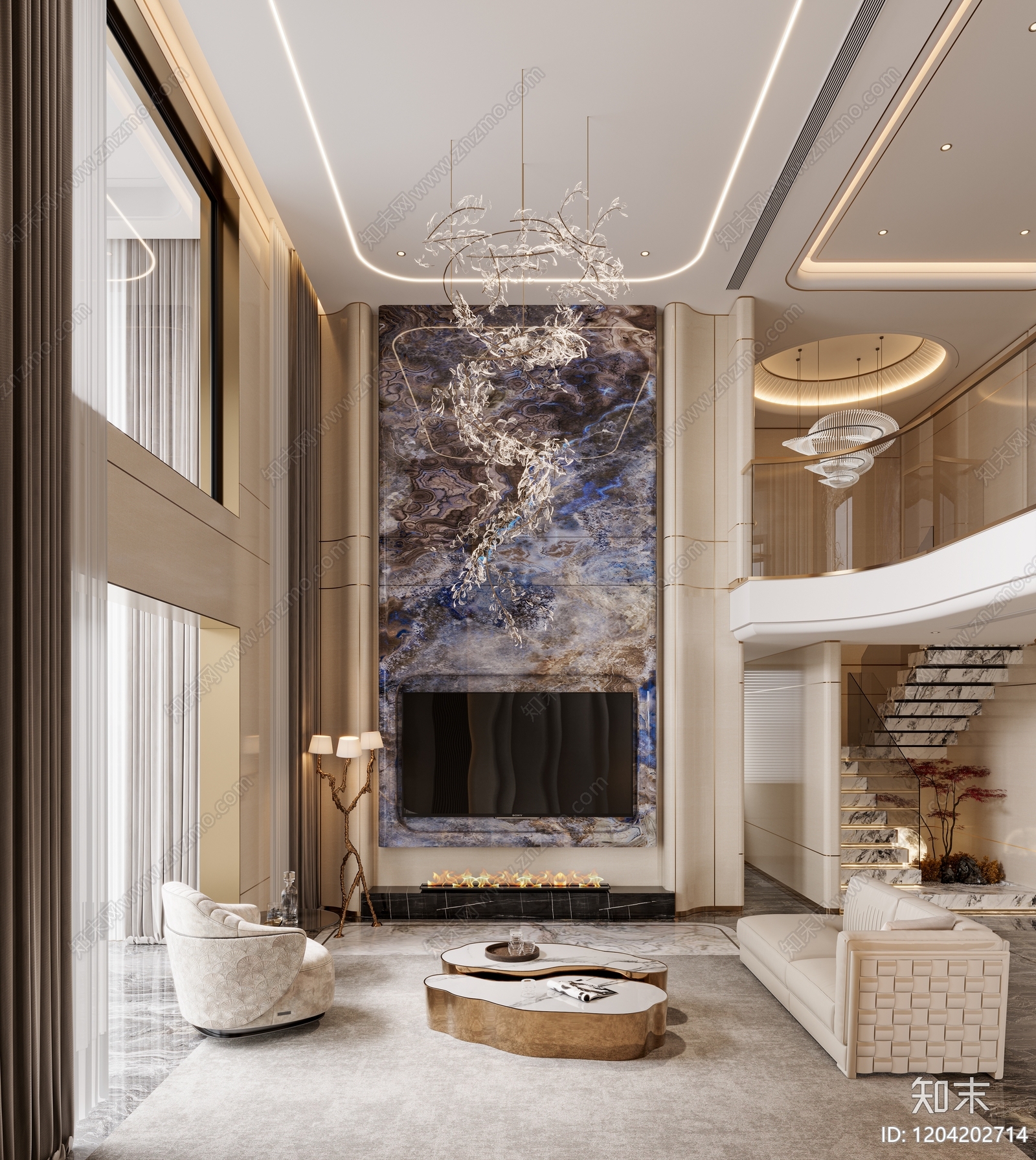 别墅施工图下载【ID:1204202714】