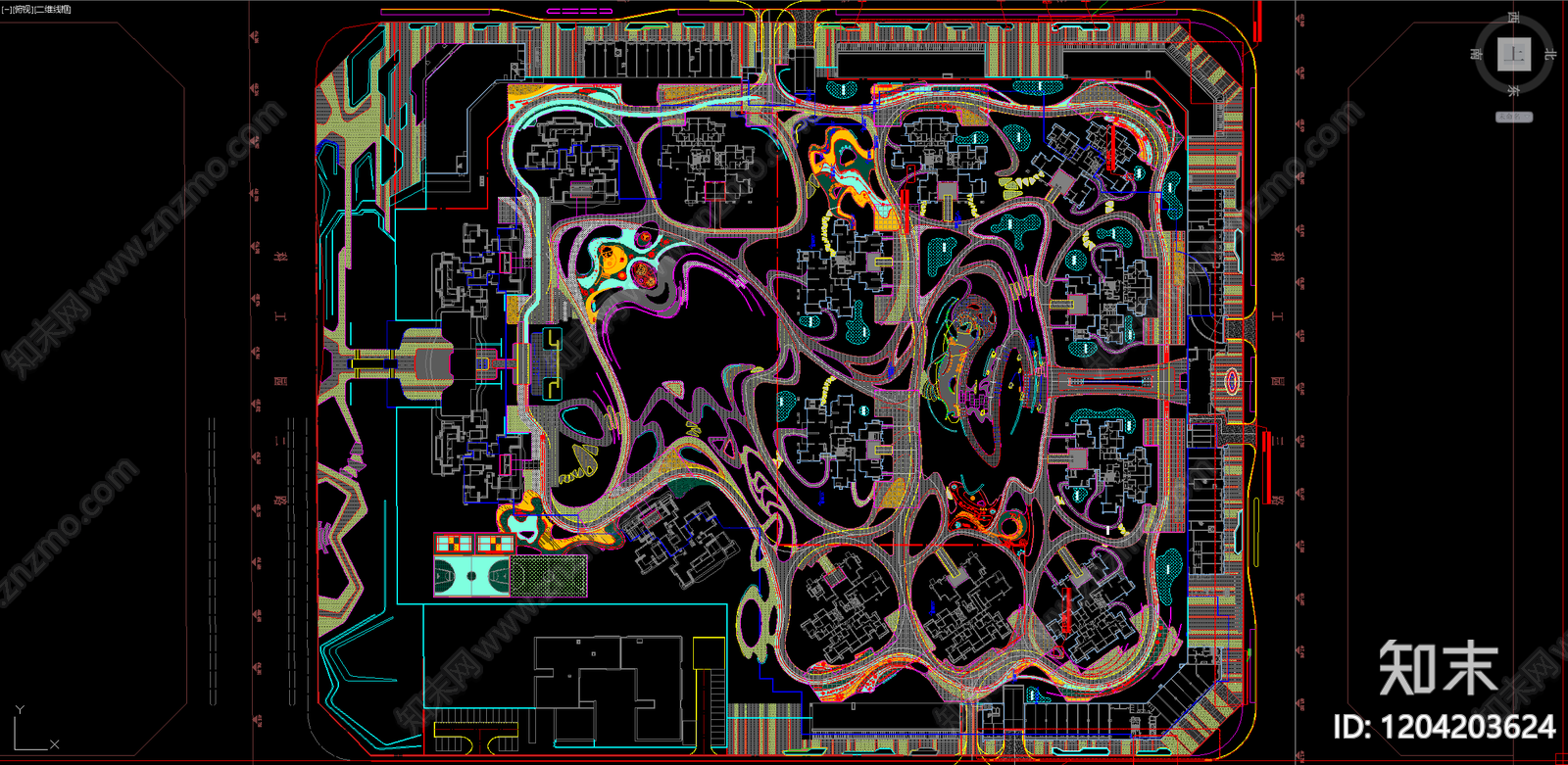 景观平面图施工图下载【ID:1204203624】