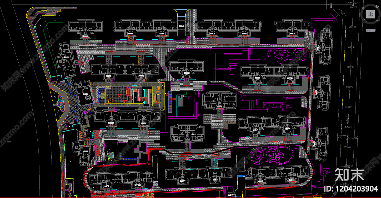景观平面图施工图下载【ID:1204203904】