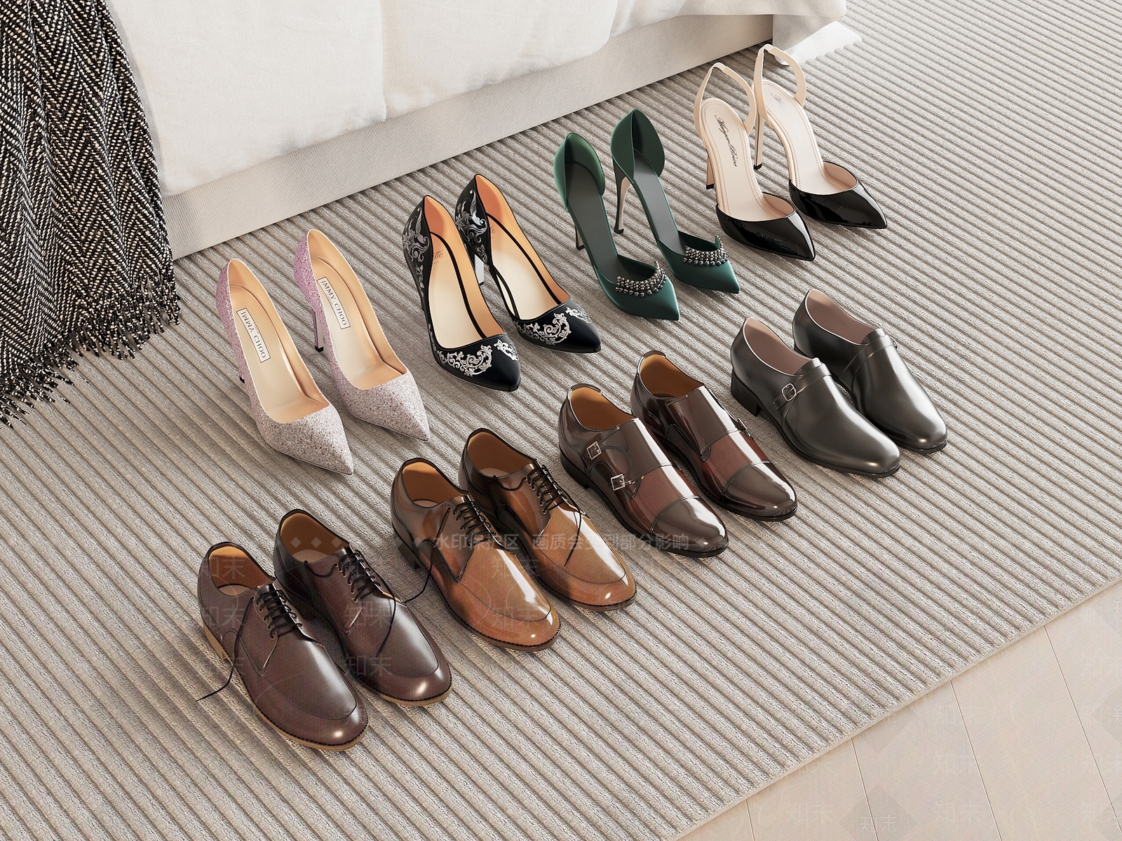 鞋子3D模型下载【ID:1204204380】