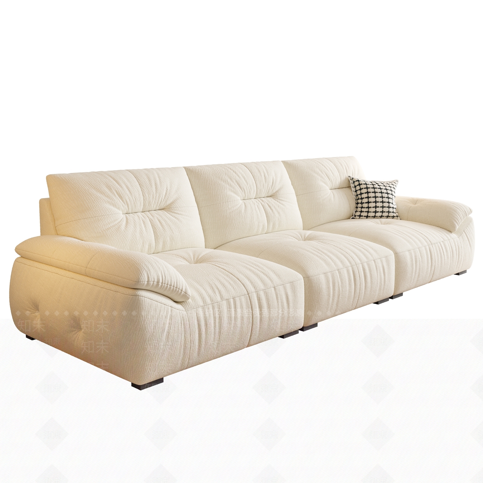 法式复古多人沙发3D模型下载【ID:1204216070】