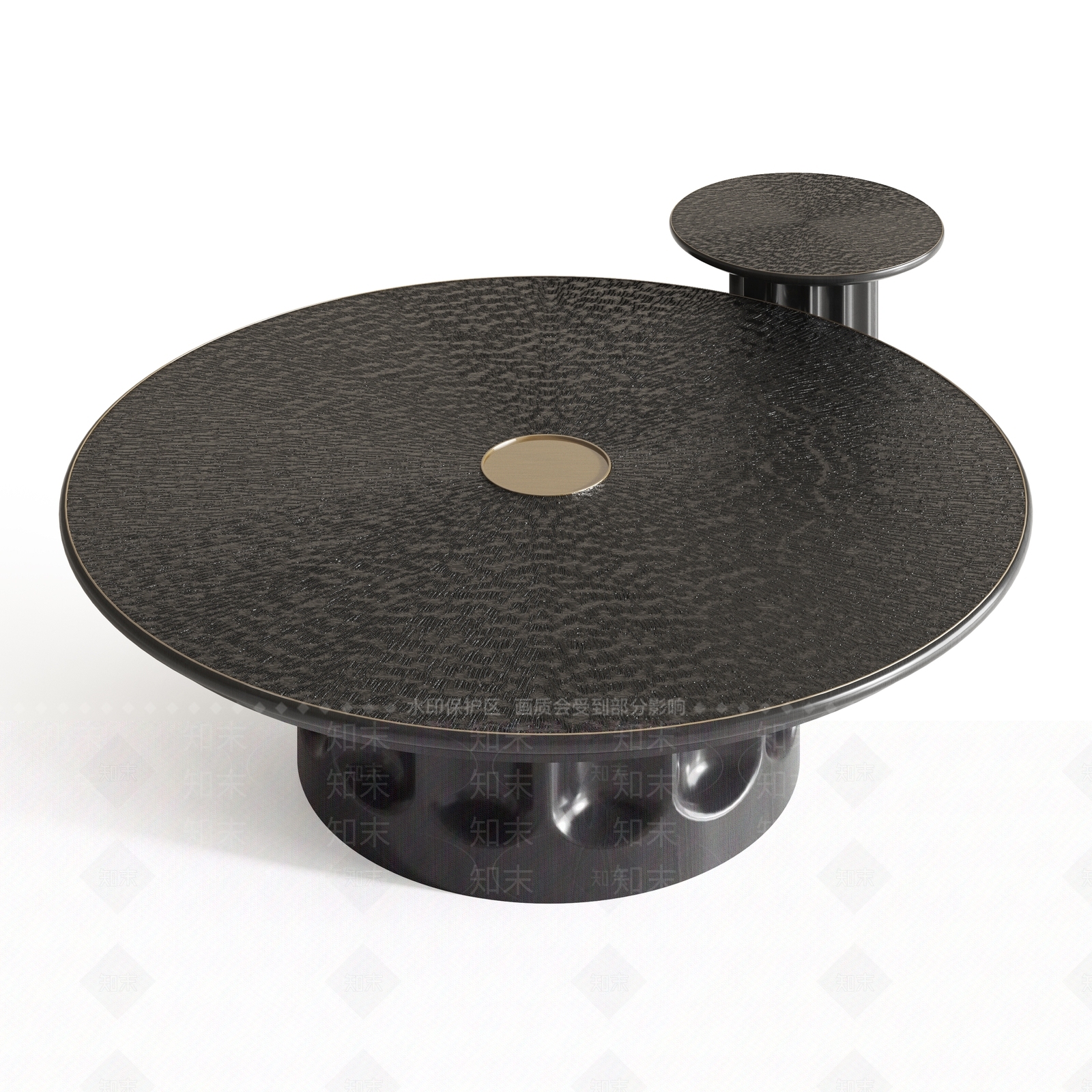 法式欧式茶几3D模型下载【ID:1204217395】