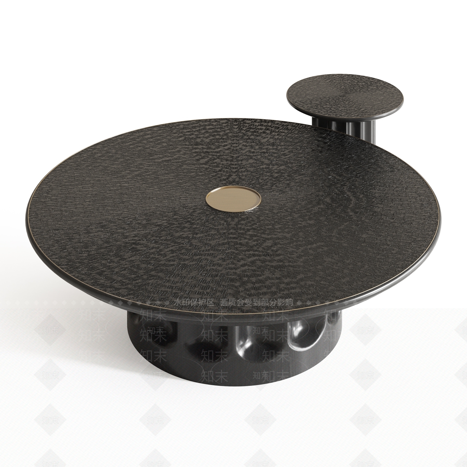 欧式法式茶几SU模型下载【ID:1204217491】