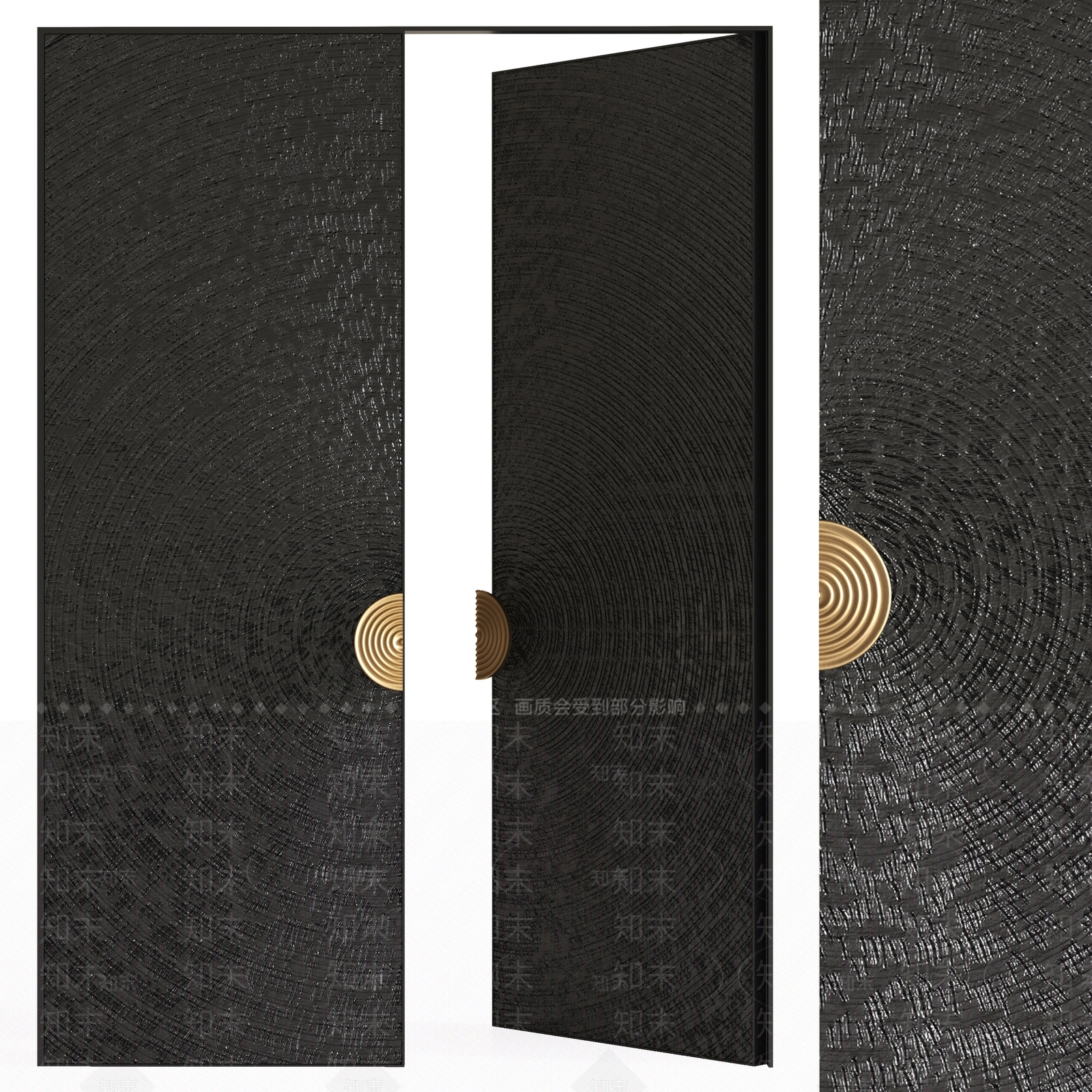 现代轻奢双开门3D模型下载【ID:1204218078】