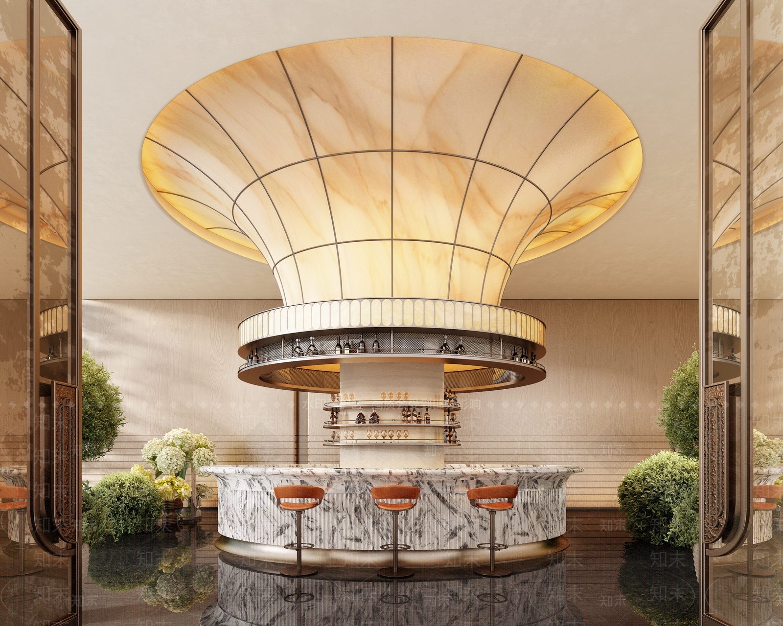 现代售楼处3D模型下载【ID:1204218857】