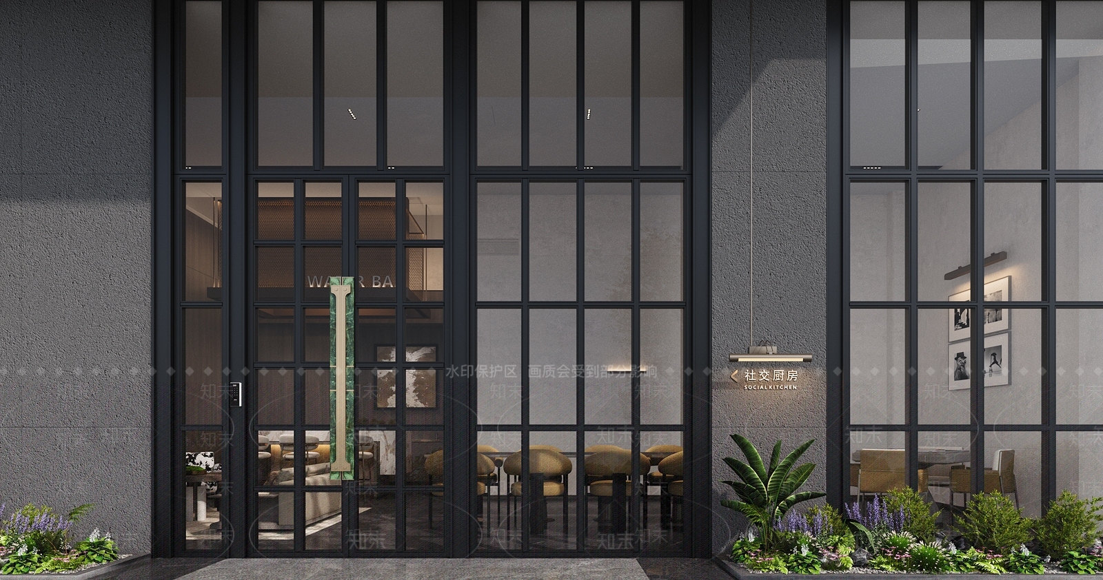 现代接待室3D模型下载【ID:1204224930】