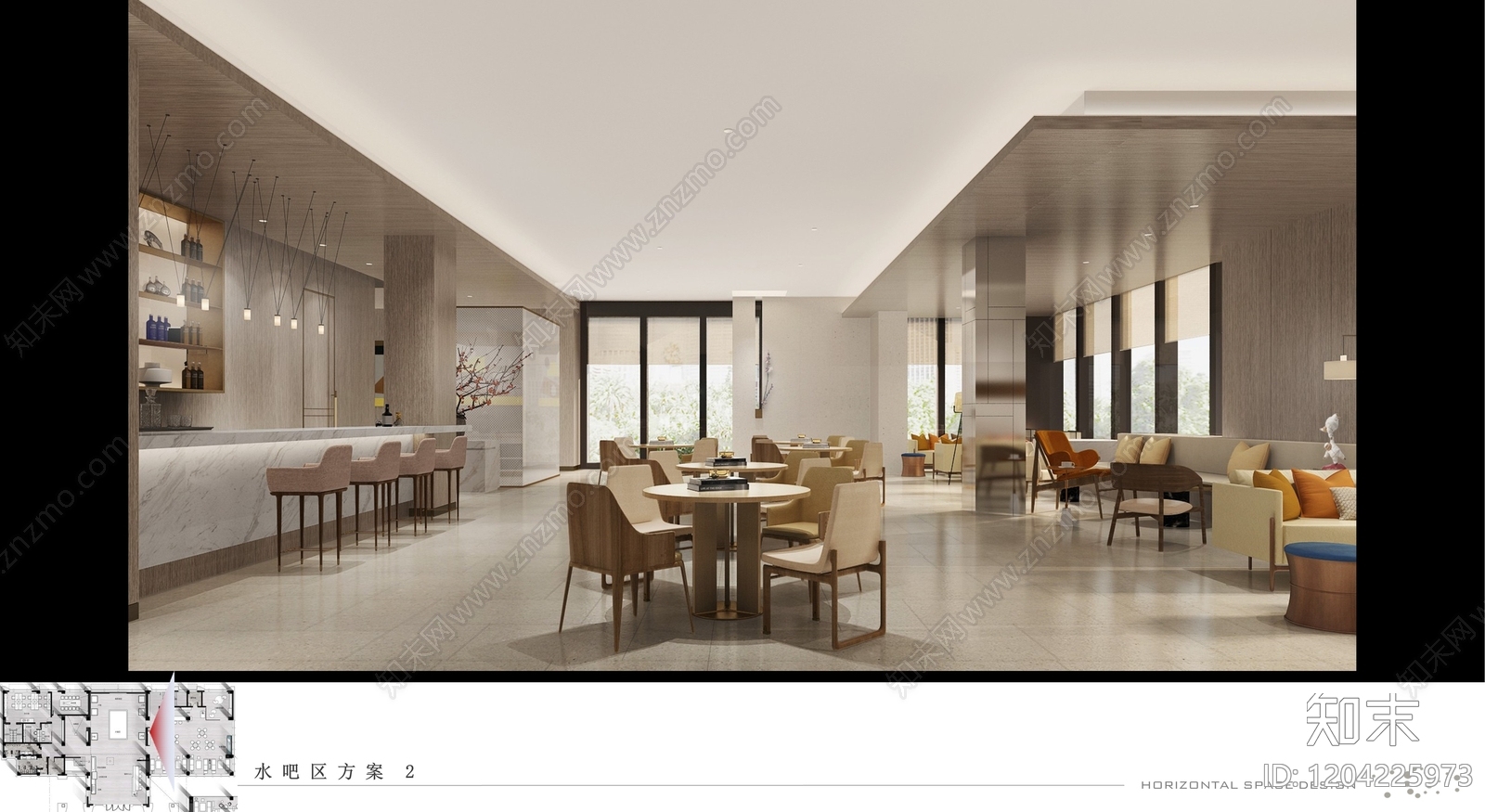 现代新中式售楼处建筑下载【ID:1204225973】