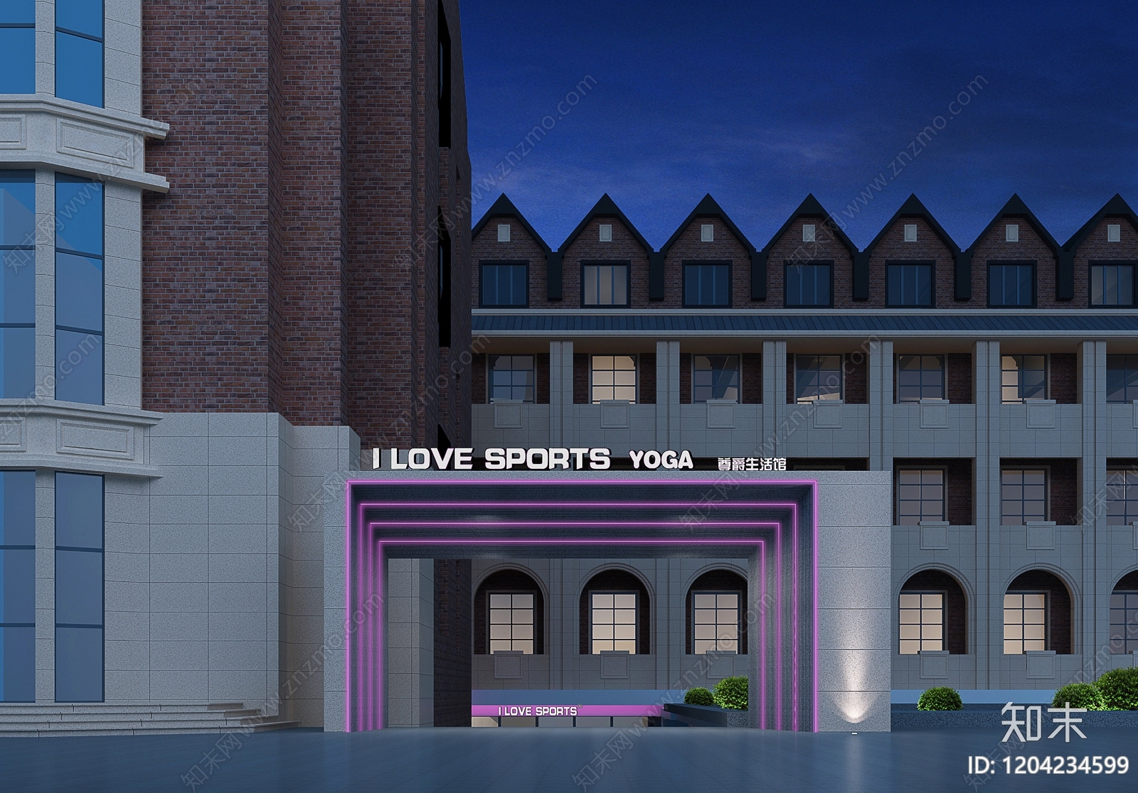 现代极简瑜伽馆下载【ID:1204234599】